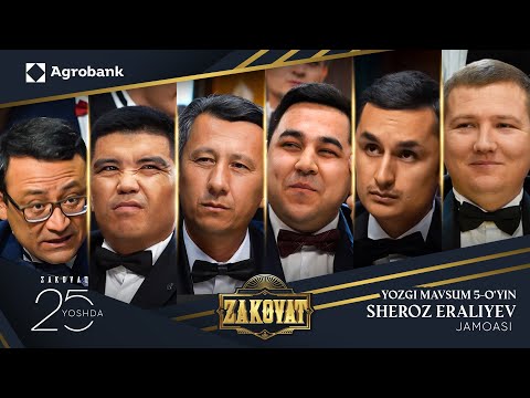Zakovat 2025 | Yozgi Mavsum Finalistini Hal Qiluvchi O‘yin! Sheroz Eraliyev Jamoasi!🔥5-O'yin To'liq!