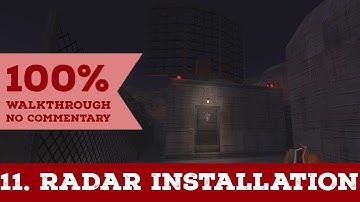 Return to Castle Wolfenstein Walkthrough (All Secrets,I am Death Incarnate) pt 11 RADAR INSTALLATION
