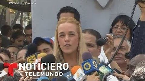 Se moviliza la oposición en Venezuela | Noticiero | Noticias Telemundo