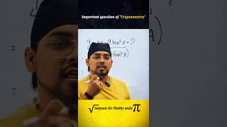 Important question of trigonometry #yt #ytshort #trending #youtube #shorts #short #virel #video #pw