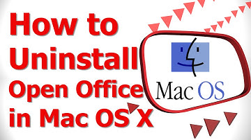 How to Uninstall Open Office in Mac OS X