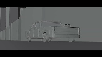 Endless Engines 3D Community Challenge(work in progress) initial blockout .