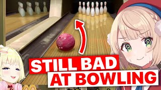 Ui-Mama STILL Bad At Bowling (Shigure Ui & Tsunomaki Watame / Hololive) [Eng Subs]