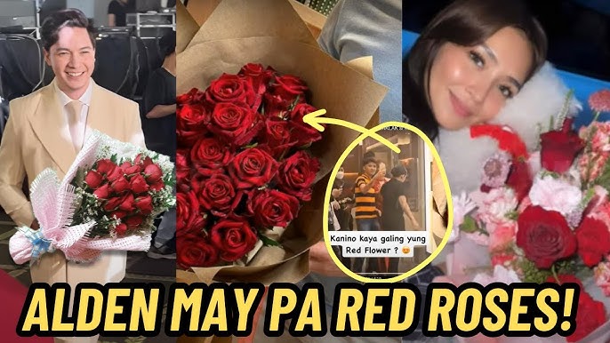 🔴Alden Richards Super Proud at Binigyan ng Red Roses si Kathryn Bernardo!  🔴 #kathden