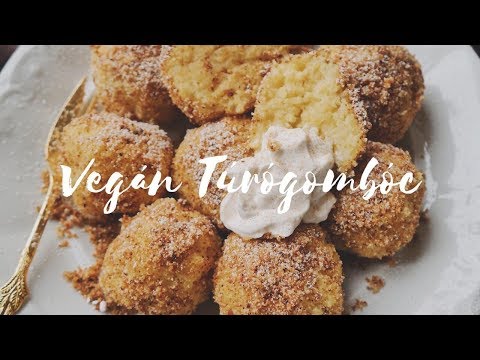 VEGÁN TÚRÓGOMBÓC RECEPT