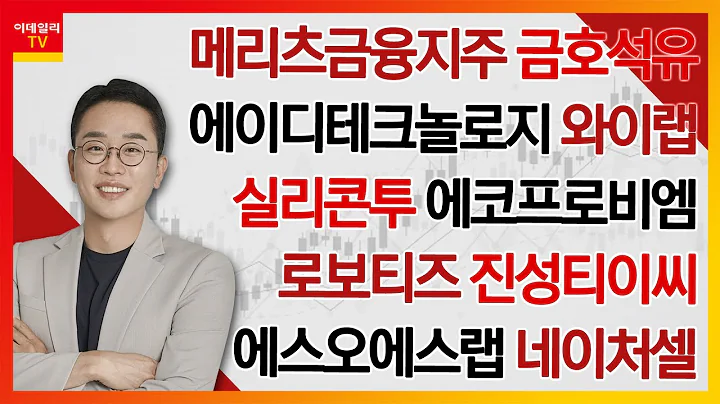 메리츠금융지주, 금호석유, 에이디테크놀로지, 와이랩, 실리콘투, 에코프로비엠, 로보티즈, 진성티이씨, 에스오에스랩, 네이처셀_김현구의 주식 코치 1부 (20241130)