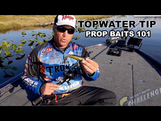 Exclusive Topwater Fishing Tip: How to Fish a Prop Bait - What you