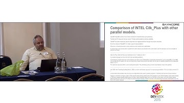 Intel CILK Plus: An established parallelisation technology with longstanding benefits - Richard Paul