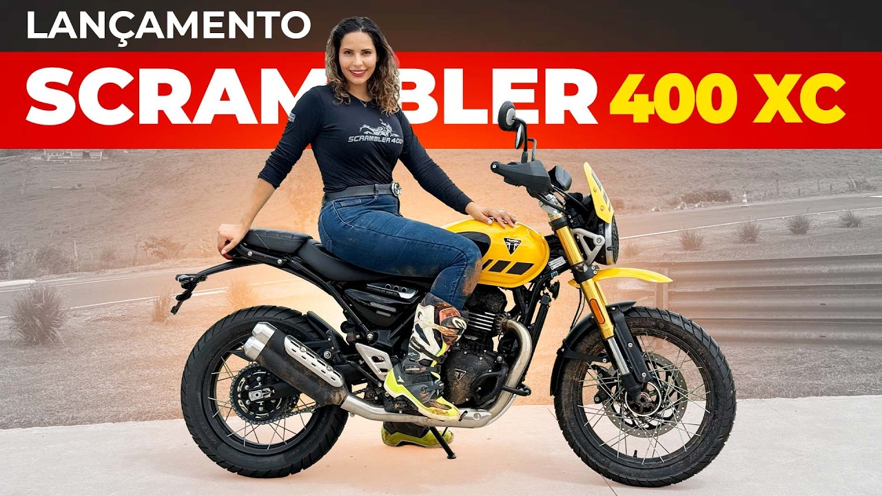 TESTE SCRAMBLER 400XC: ACABOU PARA A HIMALAYAN? *MELHOR VÍDEO* (Preço e Queda na Lama) | LANÇAMENTO