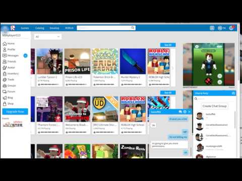 Come aggiungere file al vostro gruppo su Roblox.