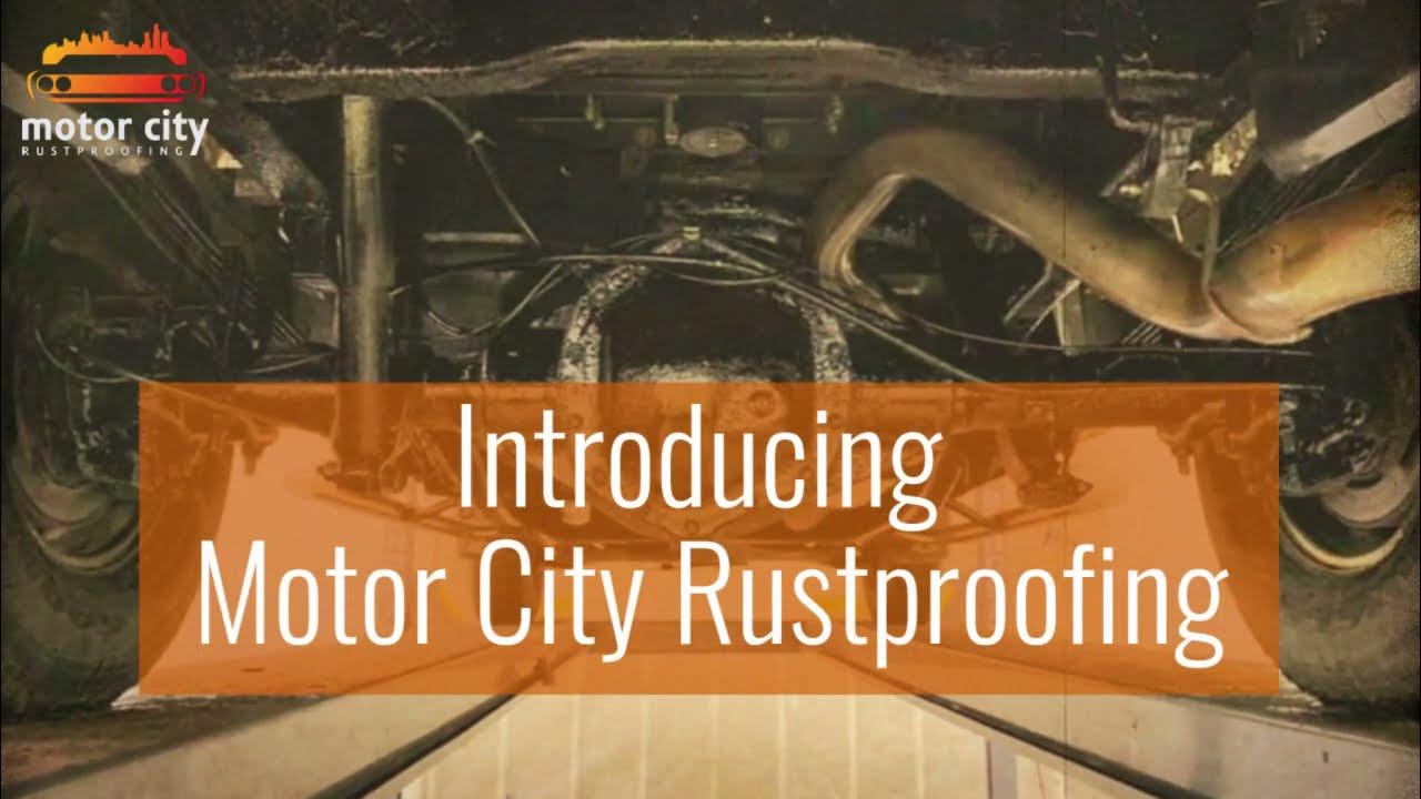 Motor City Rustproofing NHOU Oil Undercoating YouTube