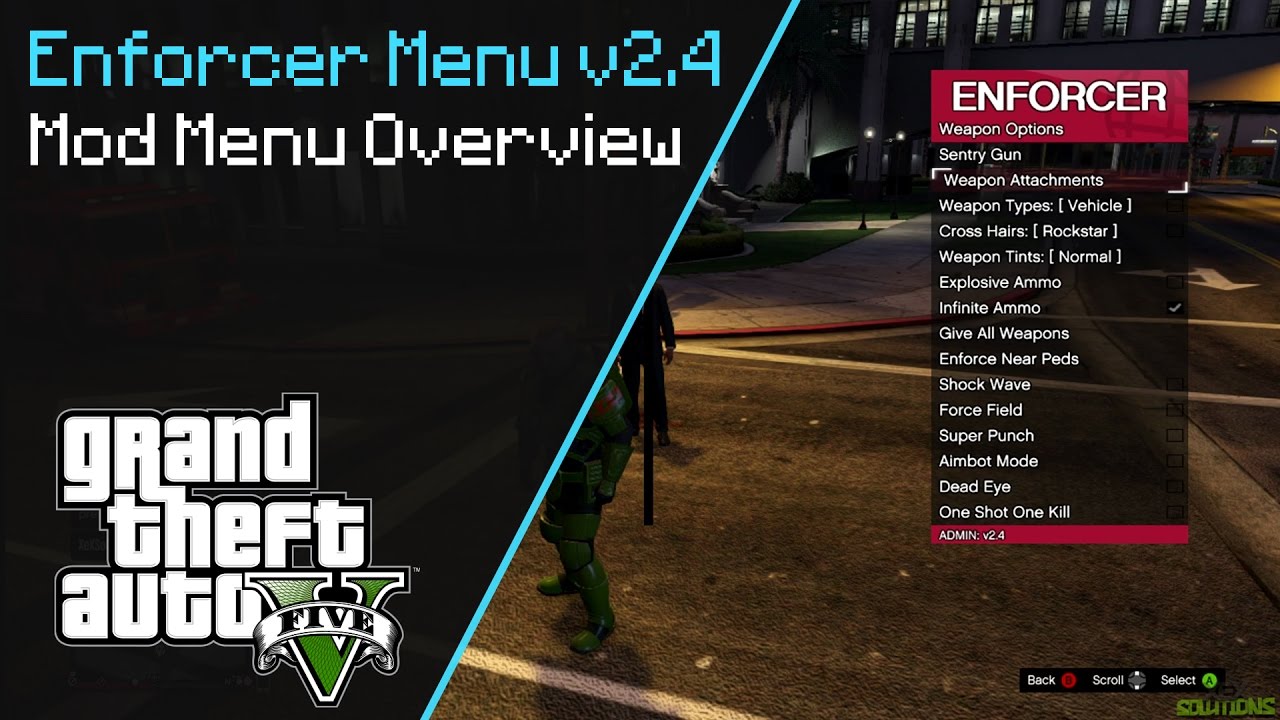 enforcer mod menu gta 5 download free