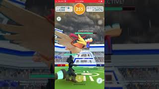 Air Slash/Hurricane Mega Pidgeot Solo Raid (Rainy) Using Electric Types #pokemongo #pidgeot #solo