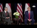 President Trump Participates in a Bilateral Meeting with the President of the Republic of Singapore
