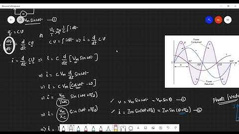 AC Through Pure Capacitor