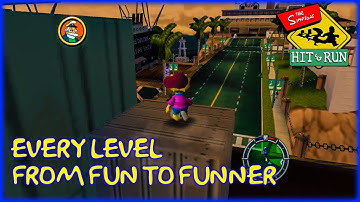Ranking the Levels from The Simpsons Hit and Run