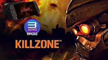 ONEXPLAYER 1S i7 1195G7 | Killzone 1 HD 1440p | RPCS3 Iris Xe Performance
