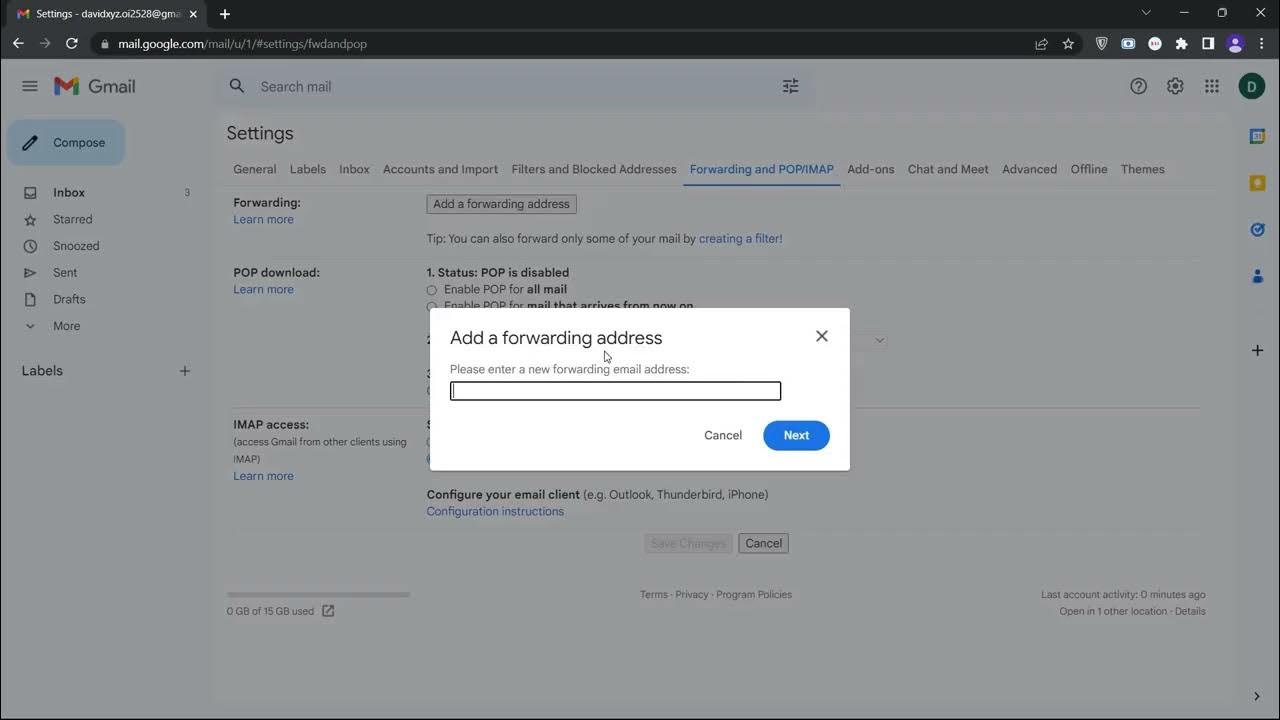 How to forward gmail automatically forward gmail messages to another