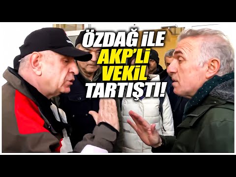 Ümit Özdağ ile AKP'li Aziz Babuşçu arasında sert tartışma! \