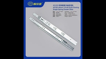 Upgrade Your Home with Soft-Closing Drawer Slides! #chinafactory