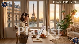 Let’s work slow and easy in Paris 🥐 | Zen lofi hip hop to study & relax