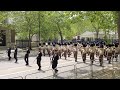 New military musical spectacular practice march to horse guards