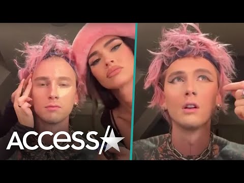 Megan Fox Gives Machine Gun Kelly Epic Makeover