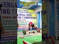 Boy's 99kg Snatch Lift 🔥 | State Championship #shorts #weightlifting #sports #trending #viral