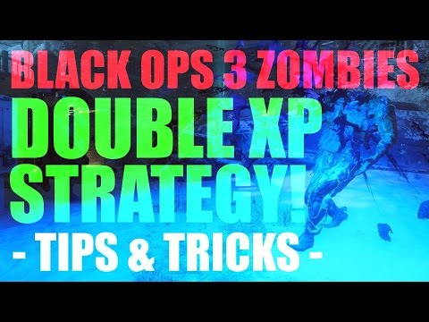 Black Ops 3 Zombies - Perma Double XP Strategy / Level Up Fast | Tips & Tricks |