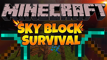 Minecraft: SkyBlock Survival Episode 1 - Cobblestone Generator!