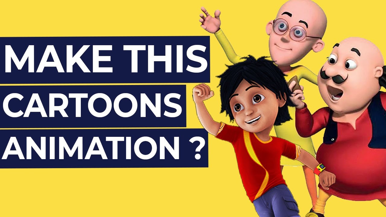 How To Make Cartoon Animation | Motu Patlu | Shiva - YouTube