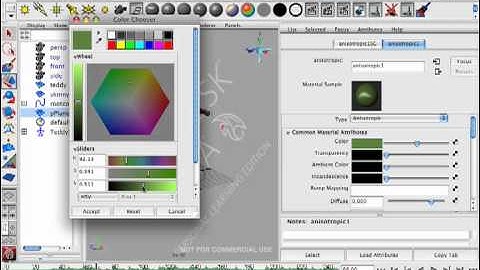 Autodesk Maya - Materials