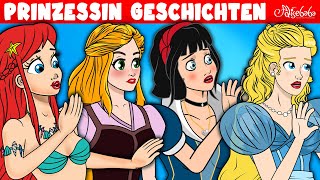 Schneewittchen + 5 Prinzessin Märchen | Rapunzel + Aschenputtel | Märchen für Kinder