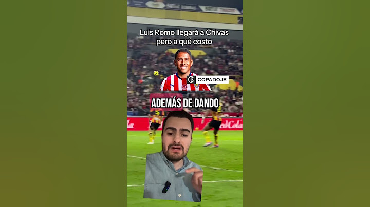 Luis Romo se convierte en nuevo refuerzo de Chivas, quien ganó en el trato Chivas o Cruz Azul?