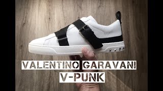 VALENTINO Garavani V-Punk 'white' | UNBOXING & ON FEET | luxury shoes | F/W 17 | HD