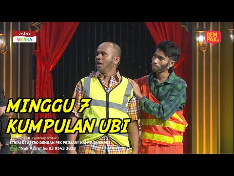 MUZIKAL LAWAK SUPERSTAR 3 MINGGU 7 - UBI