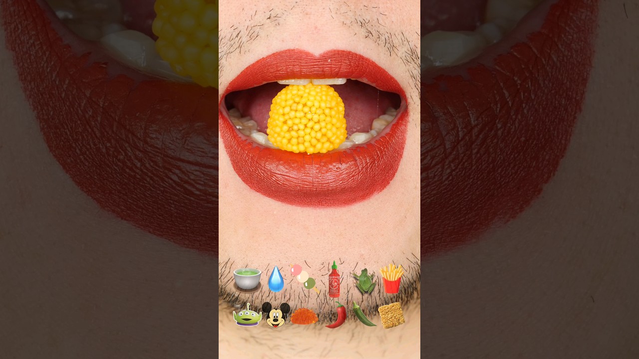 ASMR Gummy Sushi Satisfying eating sounds 🍣🍣🍣🍣🍣🍣