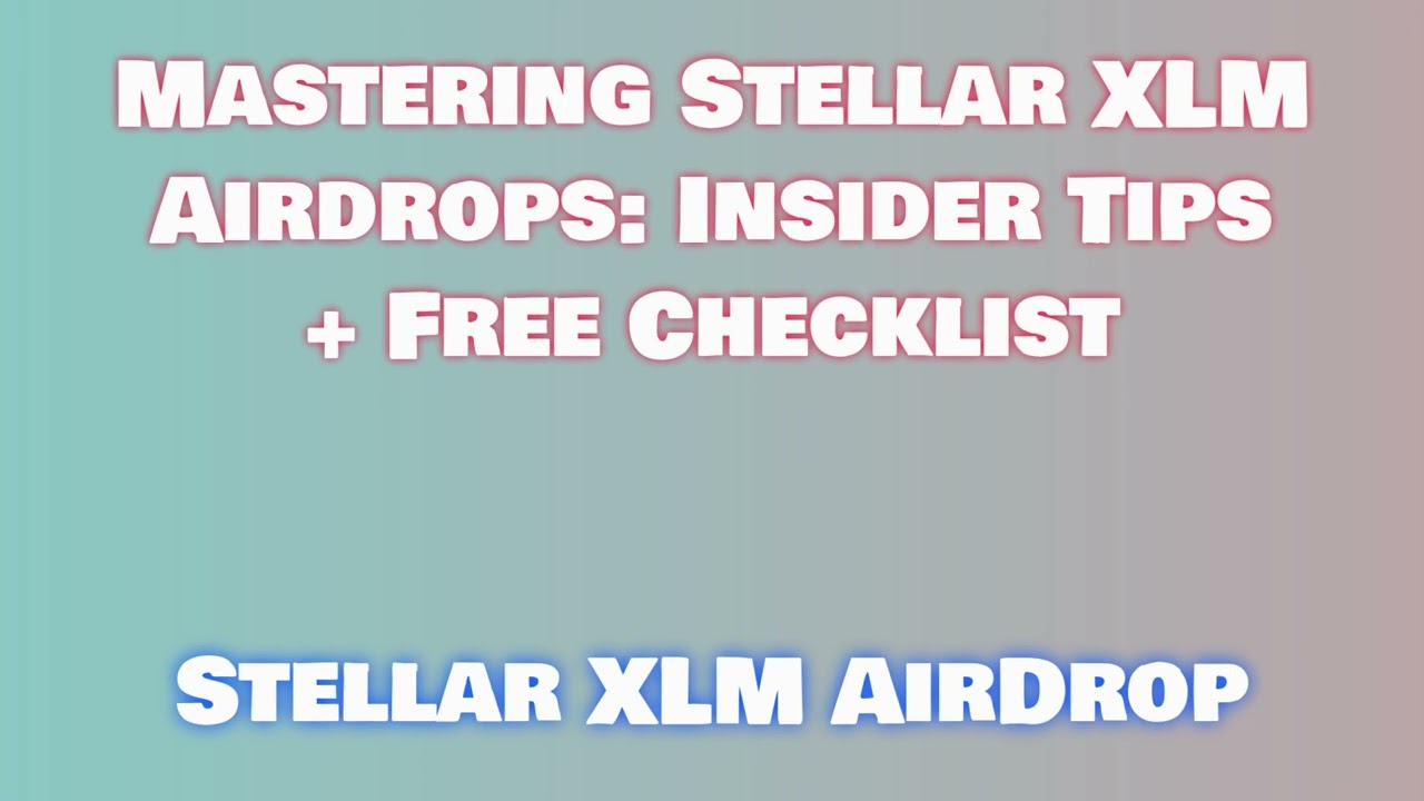 Get Free Stellar XLM Airdrop  |  Discover Stellar XLM Airdrop Exchange Options