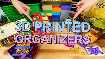 Ditch the Baggies! 3D Printed Solutions for Effortless Board Game Setup