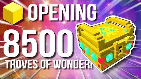 Trove - Opening 8.5K+ Troves of Wonders! | Testing my LUCK! | PTS