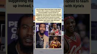Kyrie's ambition: Proving greatness over teaming up with LeBron #imanshumpert #kyrieirving #shorts