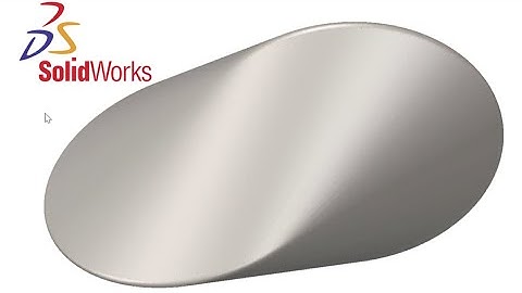 How to Model this in SolidWorks | Example of Surface Loft in Solidworks