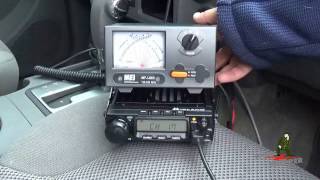 MidLand Mobile CB Antenna Midland MXT400 GMRS Radio Power and Antenna Test