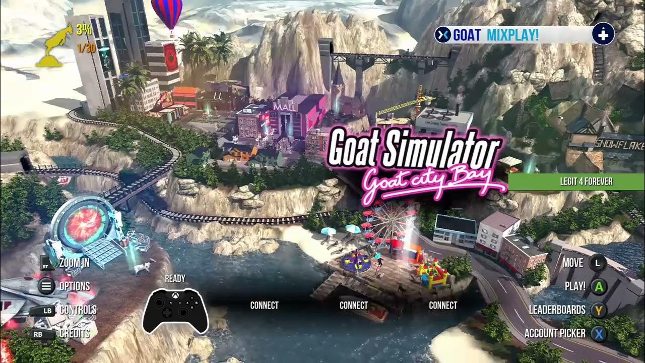 Moving simulator. Move it simulator. goat simulator the bundle ps4. goat simulator 3 map. goat simulator 3 карта в башне.