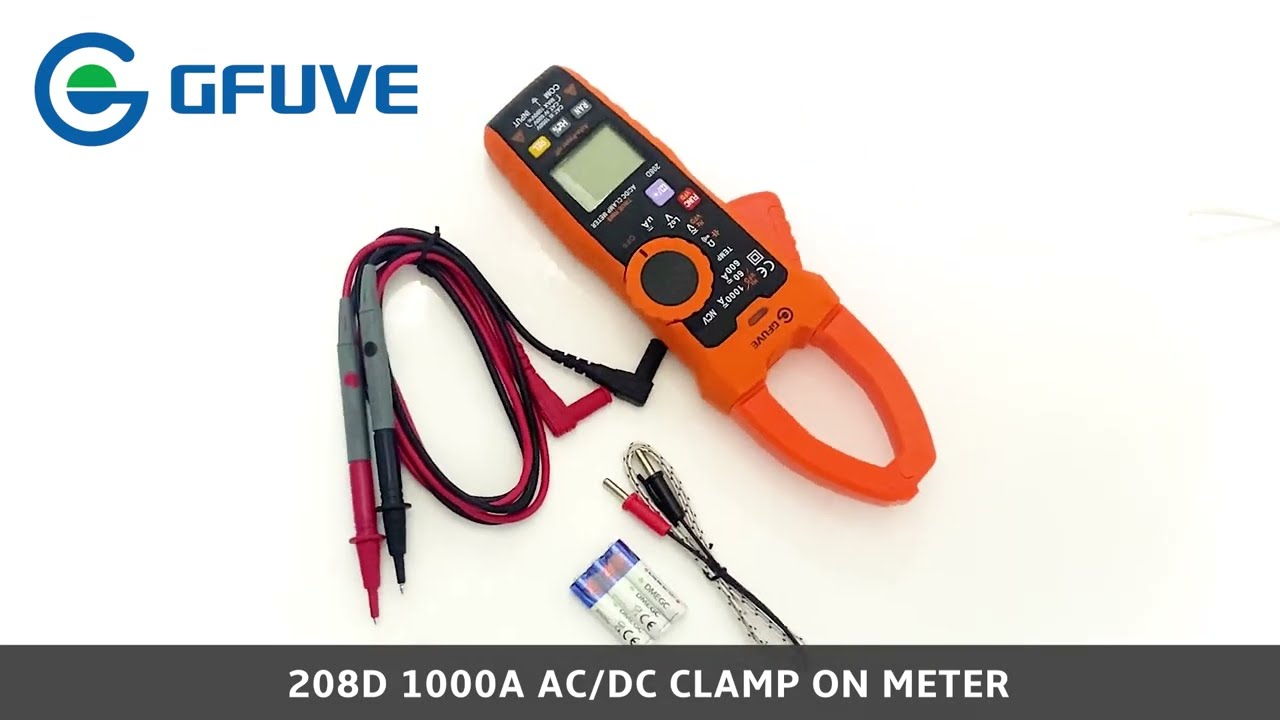 208D Clamp Meter (1000A AC/DC)