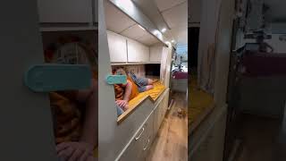 Could YOU sleep in THESE BUNKS? #travelfamily #nomads #tinyliving screenshot 1