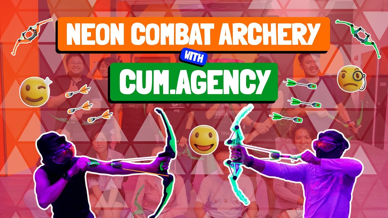 Neon Combat Archery with Cum.Agency | FunEmpire Stories