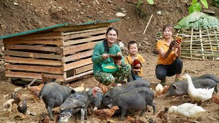 How to make a wooden house for pheasants, build a farm by SURVIVAL ALONE 69,242 views 1 month ago 20 minutes