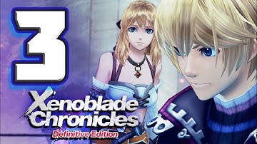 Xenoblade Chronicles Definitive Edition Part 3 Tephra Cave Trouble! (Nintendo Switch)
