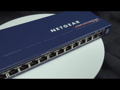 Unboxing Netgear GS116NA Network Switch